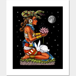 Mayan Goddess Ixchel Posters and Art